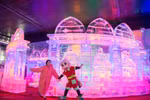 HCM City: Ice sculpture exhibition opens at Dam Sen Park