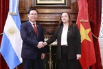 NA Chairman holds talks with Argentinean counterpart