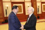 Vietnamese, Cambodian Parties hold high-level meeting in Hanoi