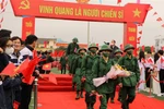 New recruits sent off in ceremonies for military service