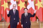 Top legislator holds talks with President of Swiss National Council