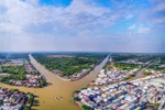 Efforts exerted to increase climate change adaptability of Mekong Delta urban systems