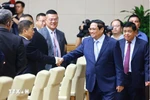 Prime Minister Pham Minh Chinh at the event. (Photo: VNA)