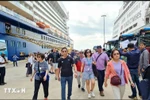 Foreign arrivals outnumber domestic to Ha Long Bay. (Photo: VNA)
