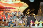 Art performance commenced 2014 Ho Chi Minh City Tourism Festival (Photo: VNA)