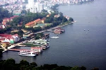 An aerial photo of West Lake (Photo: VNA)