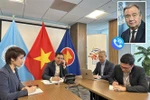 Ambassador Dang Hoang Giang, Permanent Representative of Vietnam to the UN, holds phone talks with UN Secretary General Antonio Guterres. (Photo: VNA)