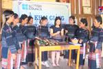 Bahnar ethnic people preserving traditional brocade weaving