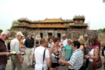Foreign tourists flock to Hue for New Year