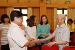 Hanoi voters raise opinions on various issues 