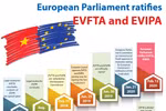 European Parliament ratifies EVFTA and EVIPA