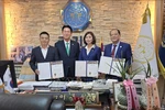 The Seoul-based World Taekwondo Academy (WTA) pledges to support Vietnam in organising the 2024 Asian Open Police Taekwondo Championships. (Photo: VNA)