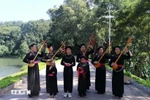 Members of the “Then” singing club in Tan Trao commune in the northern province of Tuyen Quang. (Photo: VNA)