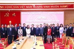 Party official meets new heads of representative agencies abroad