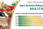 Agro-forestry-fishery exports hit 6.17 bln USD