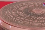 Template of Dong Son drum presented to Hanoi school