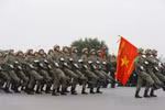Armed forces hold rehearsal ahead of 13th National Party Congress