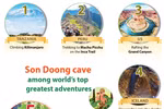 Son Doong cave among world’s top greatest adventures