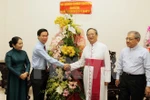 Officials share in Christmas joy