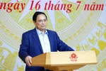 Prime Minister Pham Minh Chinh addresses the conference. (Photo: VNA)