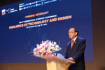 Prof. Nguyen Dong Phong, Chairman of the University of Economics HCM City Council, delivers the opening speech at the Resilience by Technology and Design 2024 international scientific conference held in HCM City on July 15. (Photo: VNA)