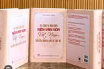 The book on building and developing an advanced Vietnamese culture imbued with national identity (Photo: hanoimoi.vn)