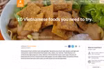Rough Guides recommends must-try Vietnamese dishes