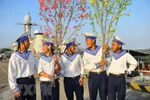 Warm Tet brought to offshore platforms, islands