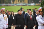 DPRK Chairman Kim Jong-un leaves Hanoi
