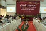 International symposium discusses leadership studies, public policy