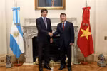 Vietnam, Argentina step up economic-trade cooperation