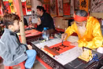 Tet event features folk art, calligraphy