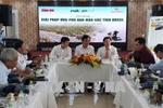 Solutions sought to drought, saline intrusion in Mekong Delta