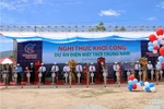 Work on 5 trillion VND solar power plant starts in Ninh Thuan