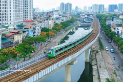 Hanoi’s Cat Linh-Ha Dong urban railway line. (Photo: VNA) 