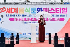 Minister Counsellor at the Vietnamese Embassy in the RoK Nguyen Thi Thai Binh (Photo: VNA)