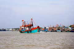 A fishing vessel (Photo: VNA)
