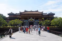 Tourist arrivals in Hue surge 231% during the National Day holiday. (Photo: VNA) 