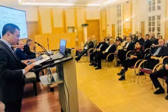 Vietnamese Ambassador to Austria Vu Le Thai Hoang (Photo published by VNA )