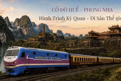 Hue–Phong Nha tourist train set for September launch (Photo published by VNA)