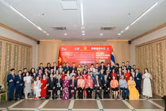 The Vietnam Private Economy Forum 2025 in Udon Thani, Thailand, draws the participation of hundreds of Vietnamese businesses. (Photo: VietnamPlus)
