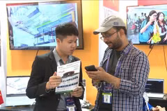 A Vietnamese enterprise introduces products at world's largest startup fair in India (Photo: VNA)