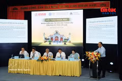 The scientific workshop on identifying the Outstanding Universal Value of the Co Loa Citadel Complex in Hanoi on August 12. (Photo: VNA)