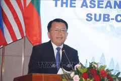 Vansy Kuamua, Deputy Head of the Lao People’s Revolutionary Party (LPRP) Central Committee’s Commission for Propaganda and Training (Photo: VNA)