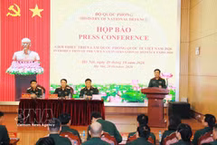 Press conference introduces Vietnam International Defence Expo 2026. (Photo: VNA)