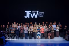 The opening ceremony of Jakarta Fashion Week (JFW) 2027. (Photo: VNA)