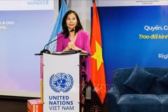 UN Resident Coordinator in Vietnam Pauline Tamesis (Photo: VNA)