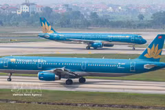 Vietnam Airlines continues to accelerate the expansion of its fleet and global route network. (Photo: VietnamPlus)