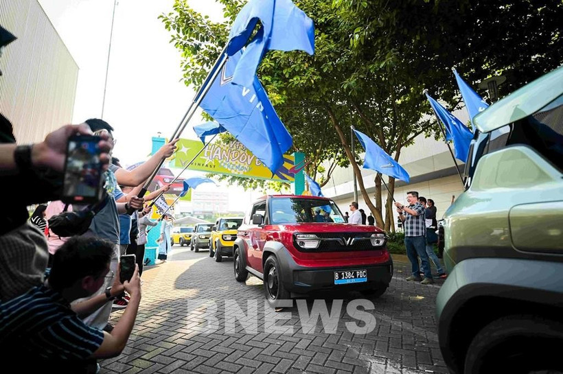 VF 3 – the newest VinFast’s EV in Indonesia. (Photo: bnews)