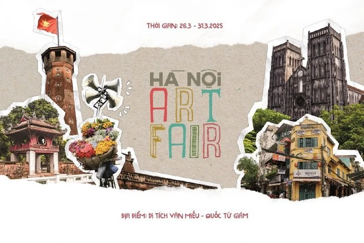 The Hanoi Art Fair will take place at the Temple of Literature from March 26 to 31. (Photo: VNA)